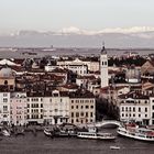 Venedig mit Alpen 