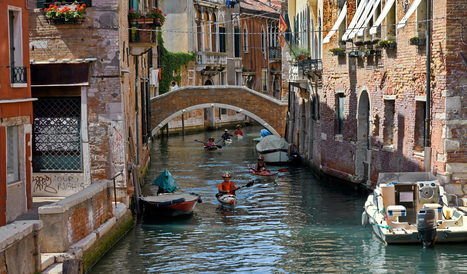 Venedig mit dem Paddelfest „Vogalonga“ 