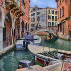 VENEDIG - Mit der Gondel unterwegs -