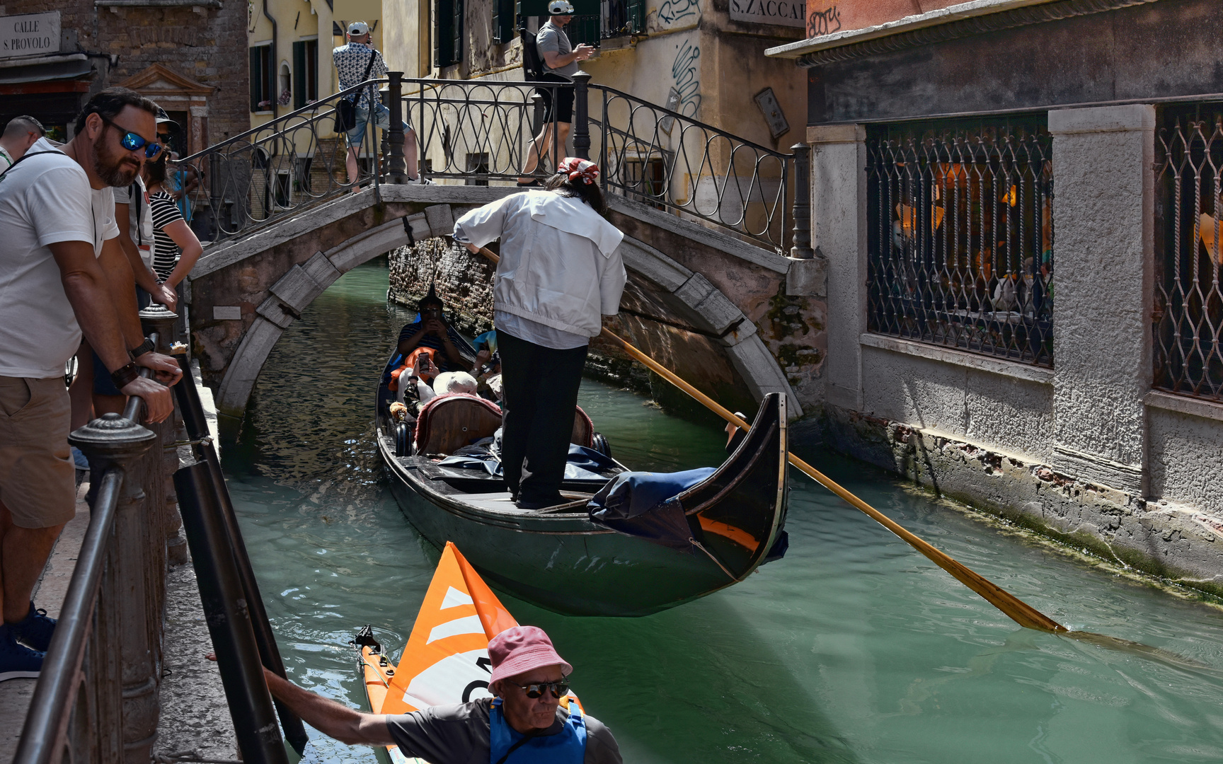 VENEDIG - Mit der Gondel unterwegs -