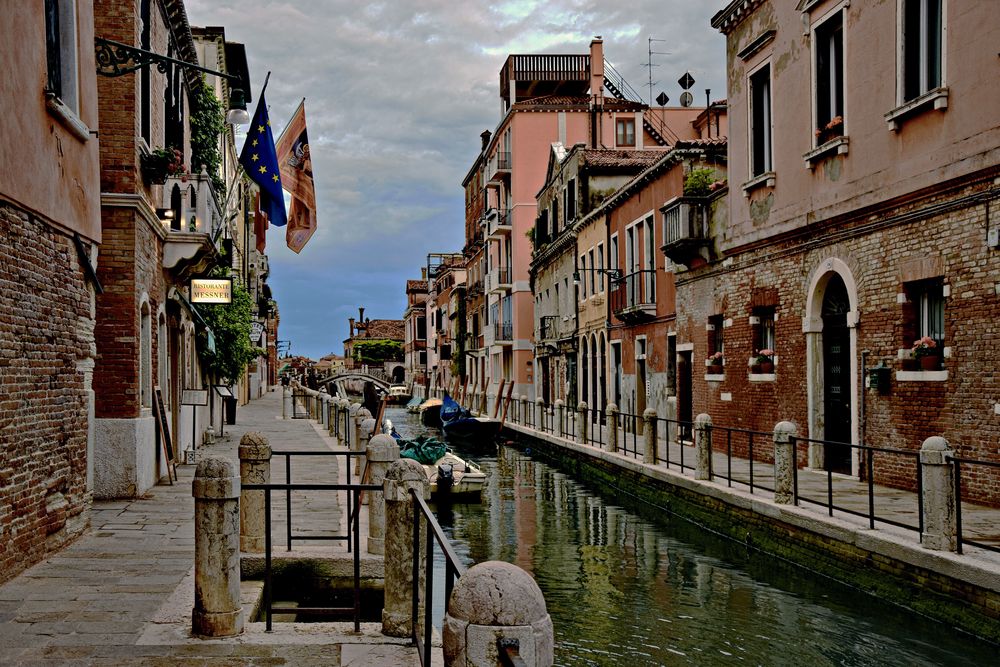 Venedig, mit guten Freunden zur Trattoria