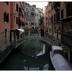 Venedig mit Regenschirm