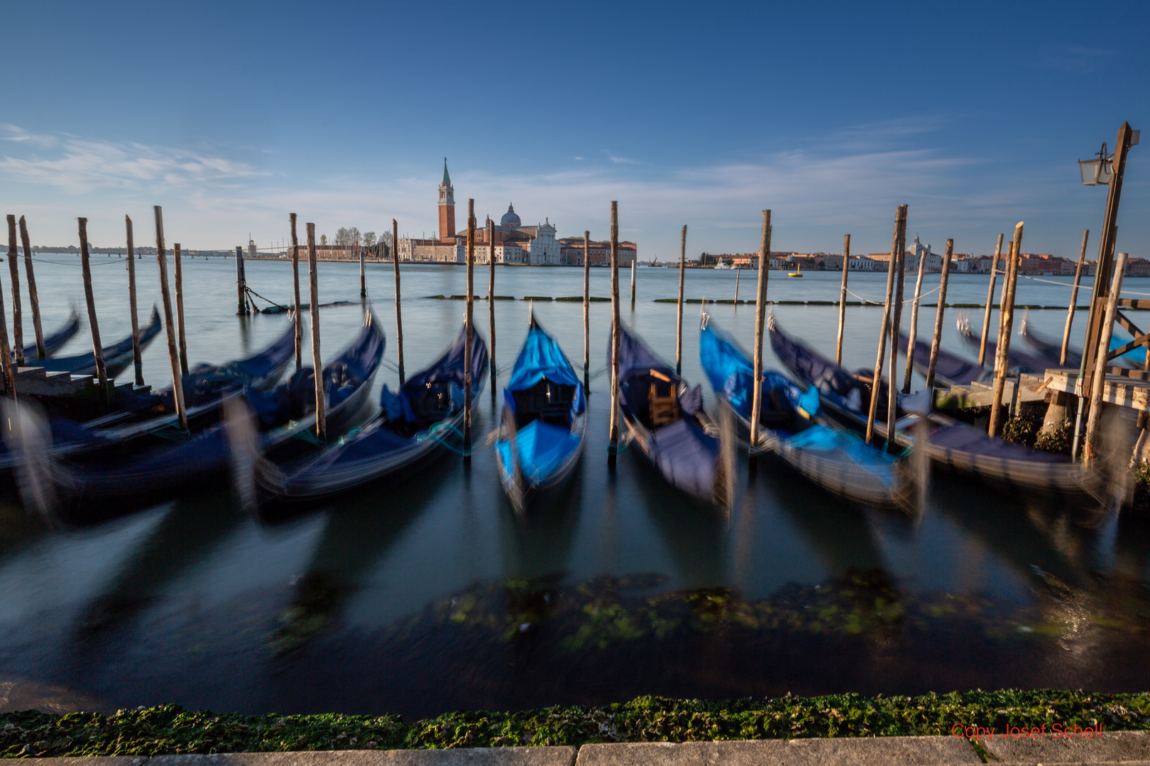 Venedig mit seinen Gondeln 