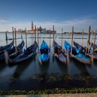 Venedig mit seinen Gondeln 