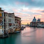 Venedig. Morgenstimmung bei Santa Maria della Salute.