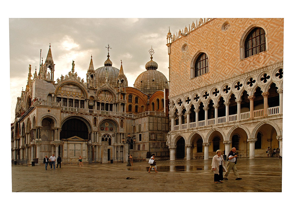 Venedig - nach dem stürmischen Regen.