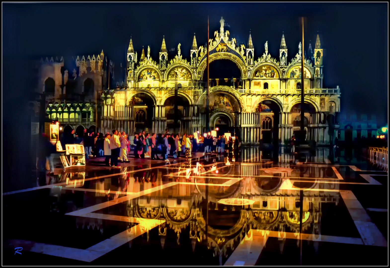 Venedig:" Nachtmesse..."