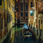 Venedig. Nachts im Cannaregio.