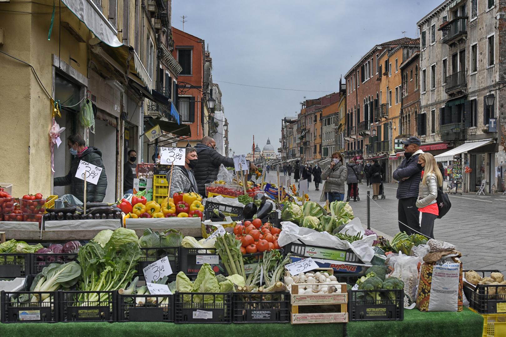 Venedig  November 2020 der Alltag 