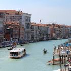 Venedig-Panorama von der Rialtobrücke aus