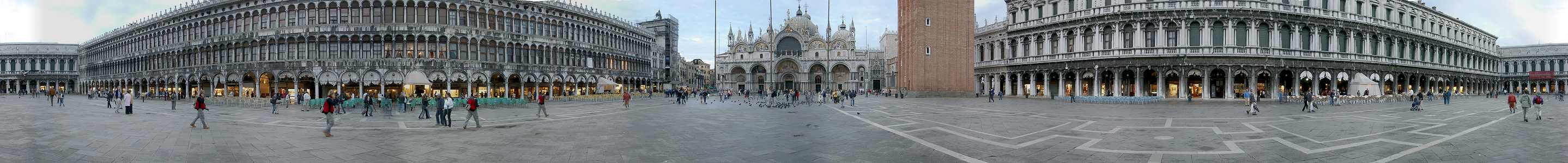 Venedig, Piazza San Marco 360 Grad