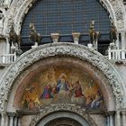 Venedig . Portal des Markusdoms