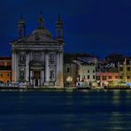 Venedig  - Prachtbauten zur blauen Stunde -