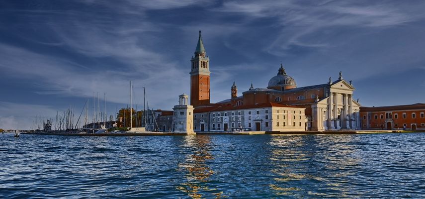 Venedig - Prachtbauten zur blauen Stunde -