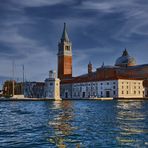 Venedig - Prachtbauten zur blauen Stunde -