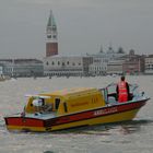 Venedig -Rettungsdienst in der Lagunenstadt-