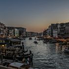 Venedig - Rialto Brücke. Canal Grande