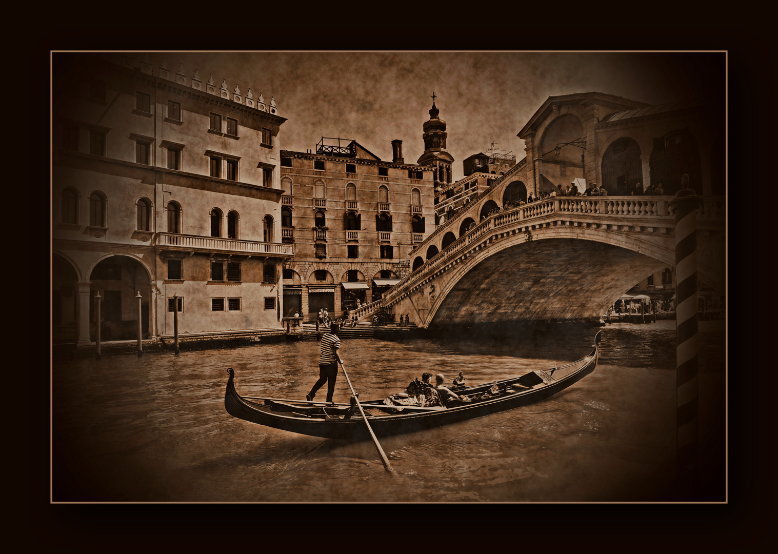 VENEDIG  - Rialtobrücke -