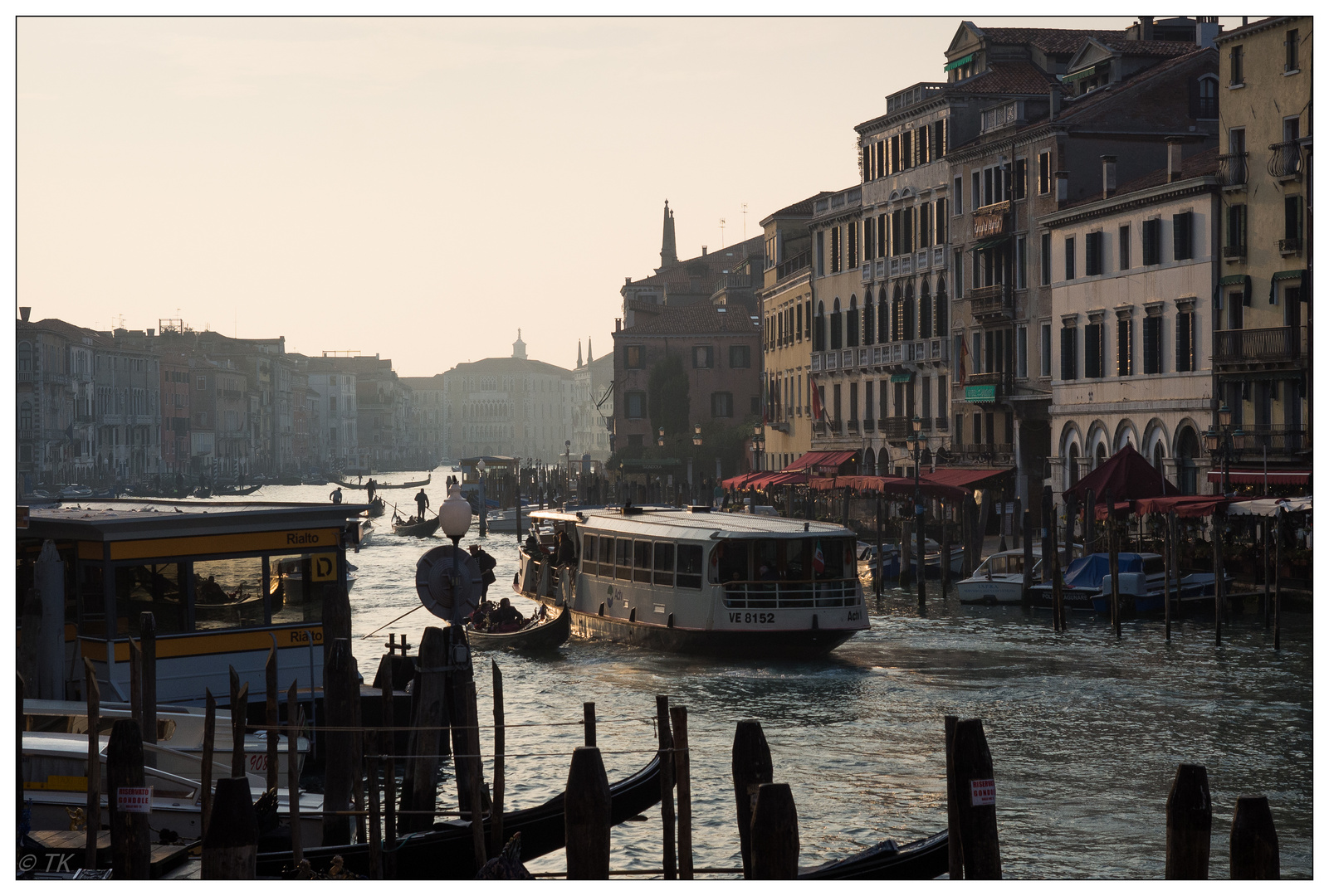 Venedig - "Rushhour" im Canale Grande