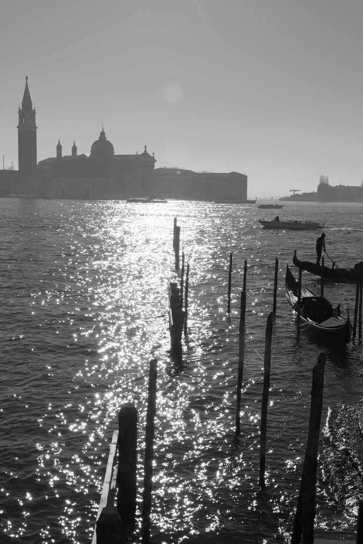 venedig - s. giorgio maggiore im gegenlicht