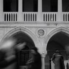 Venedig San Marco Vor dem Palazzo Ducale