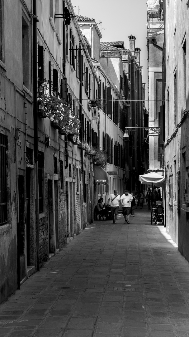 Venedig schwarz-weiß