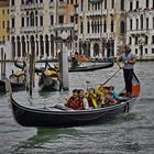 Venedig, Selfys und der Gondoliere 