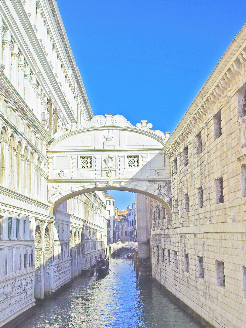 Venedig Seufzerbrücke   2018