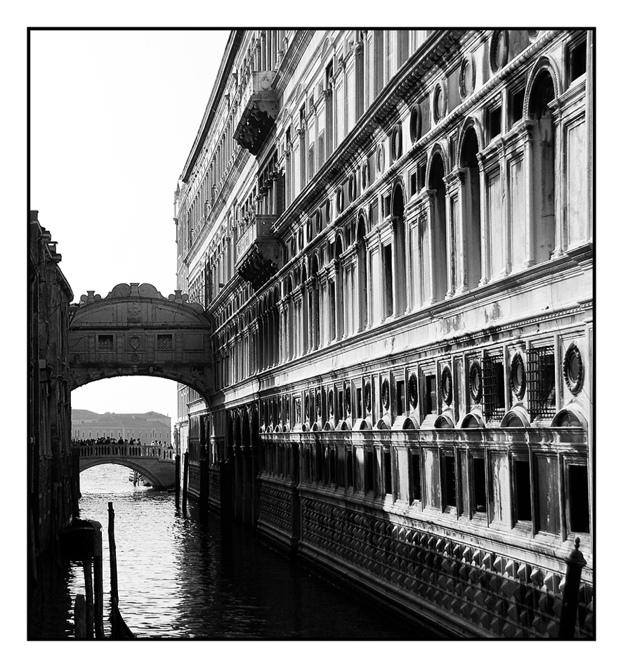 Venedig: Seufzerbrücke