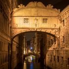 Venedig Seufzerbrücke Nacht