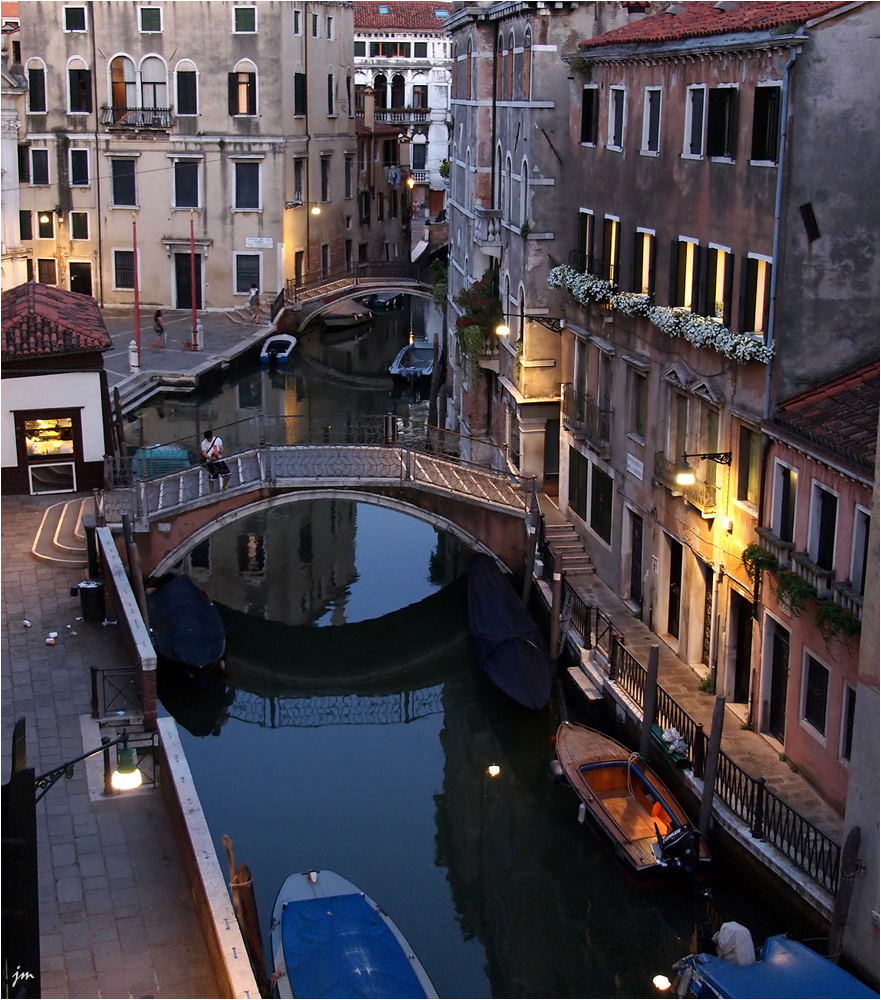 Venedig - spät am Abend Foto & Bild | italy, world, venezia Bilder auf ...