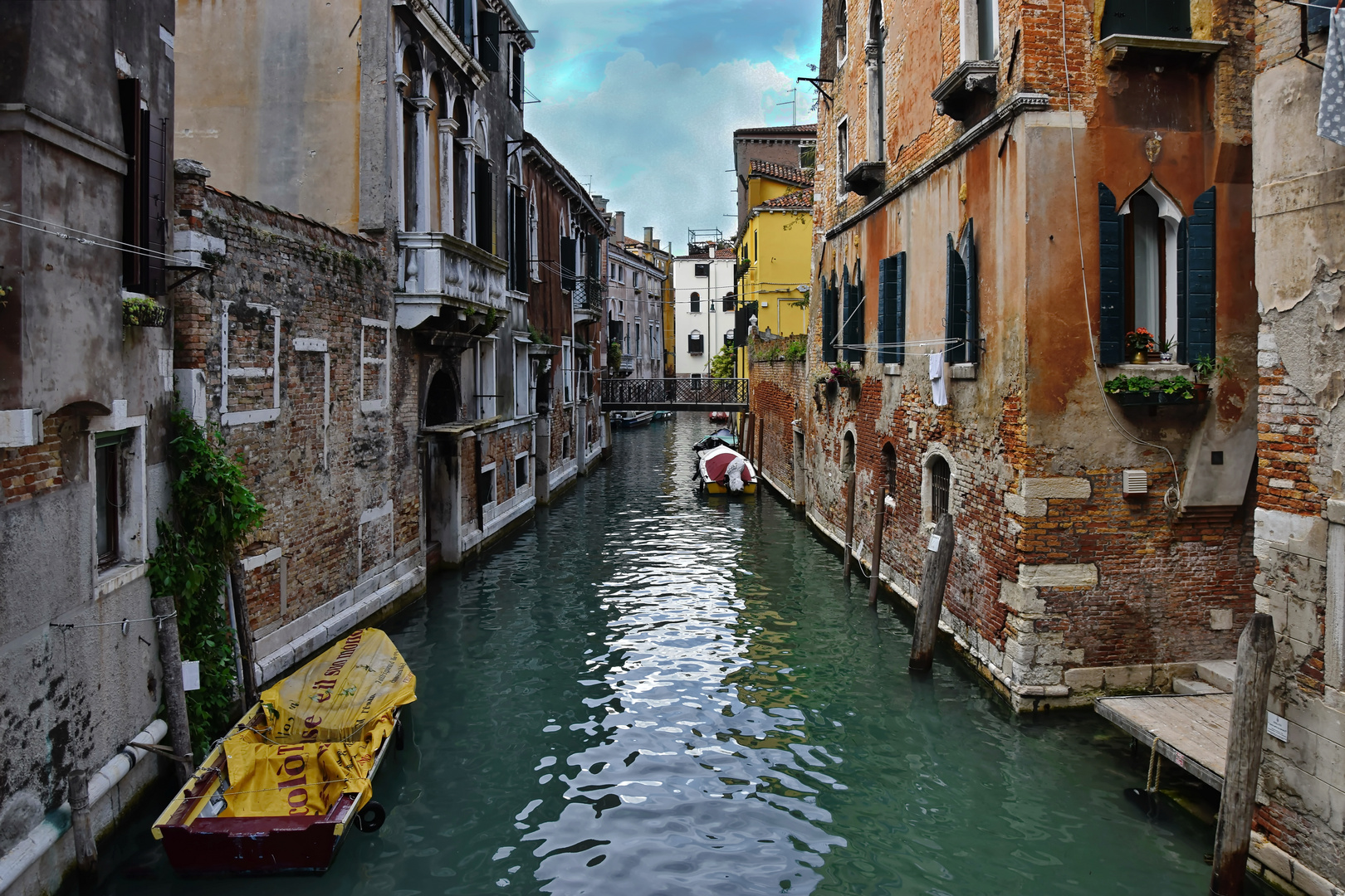 Venedig, stiller Seitenkanal