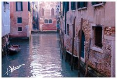 Venedig Taxiroute.......