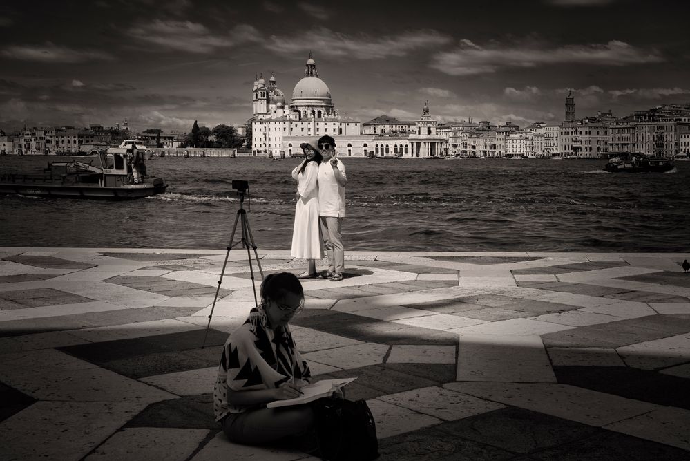 Venedig und  die Selfys 