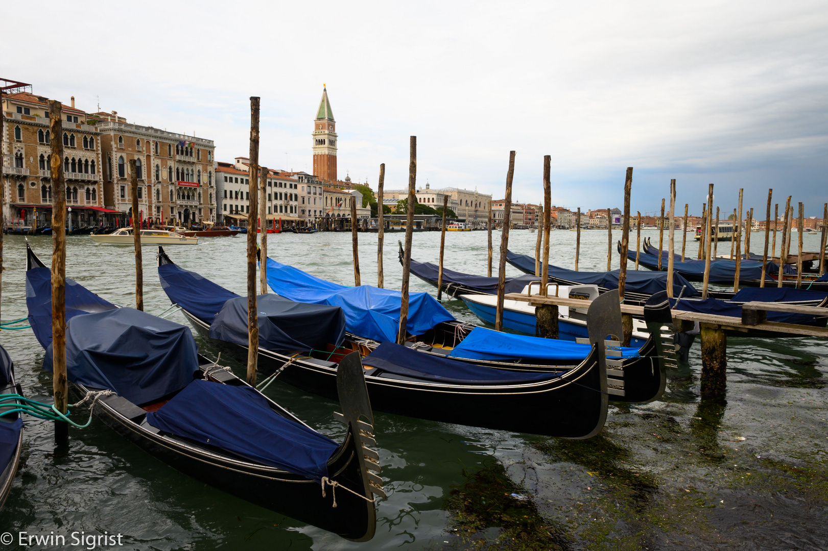 Venedig und seine Gondeln