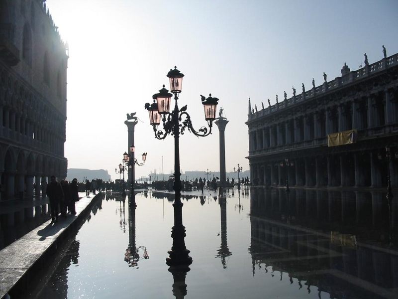 Venedig unter Wasser