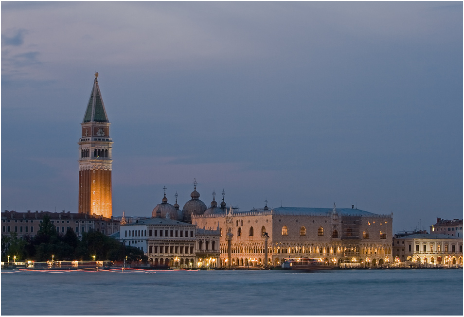 Venedig V - Abends von Giudecca