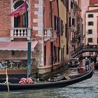 Venedig  - Venezianische Gondeln -