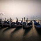 Venedig versunken m Nebel