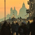 Venedig - Via Garibaldi nach Sonnenuntergang