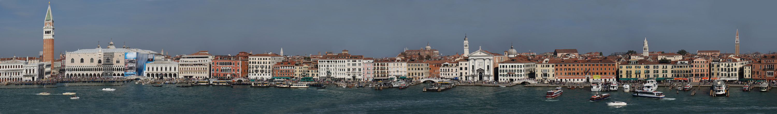 Venedig vom Canale Di San Marco  aus gesehen