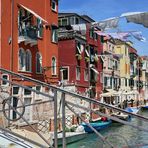 Venedig   - Wäsche im Wind -