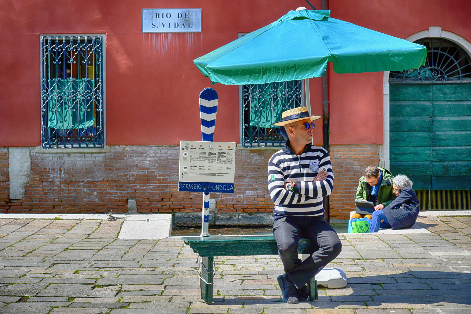 VENEDIG - Warten auf Kundschaft -