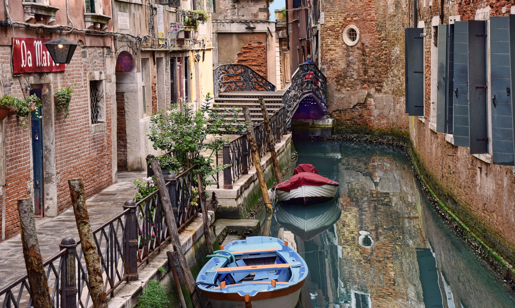 VENEDIG - Wunderschöne, romantische Seitenkanäle -