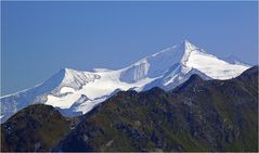 Venediger-Massiv von einem Gipfel der Kitzbühler Alpen