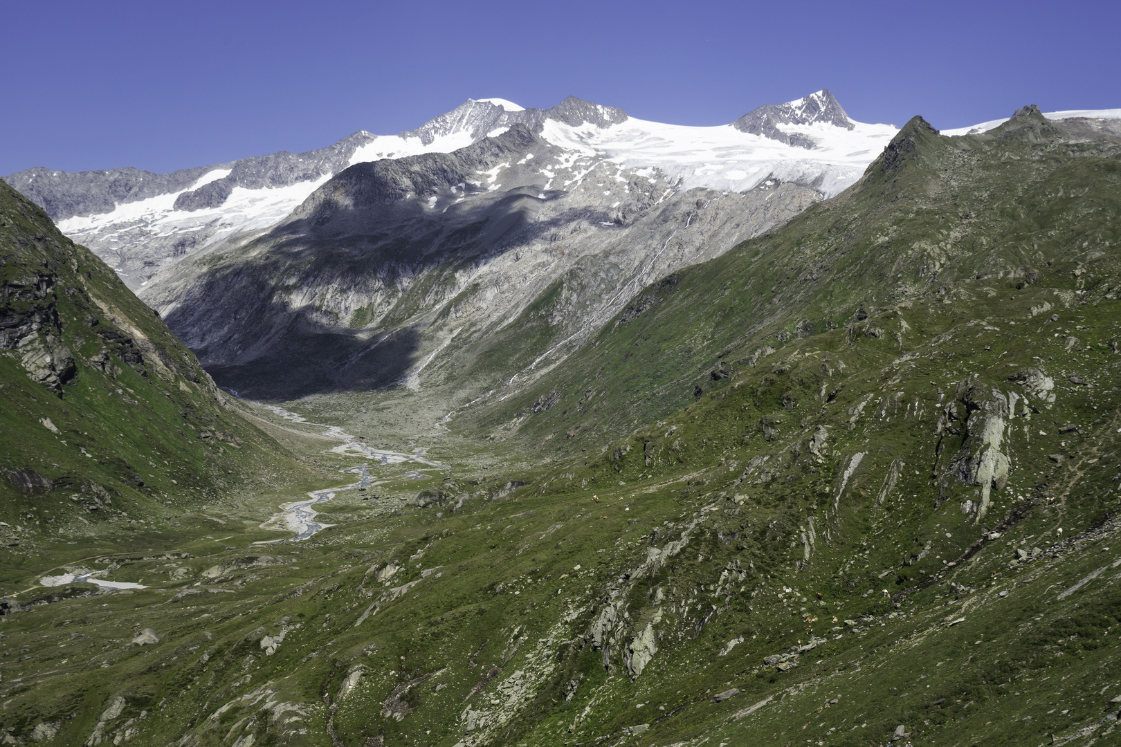 Venedigergruppe über dem Dorfertal