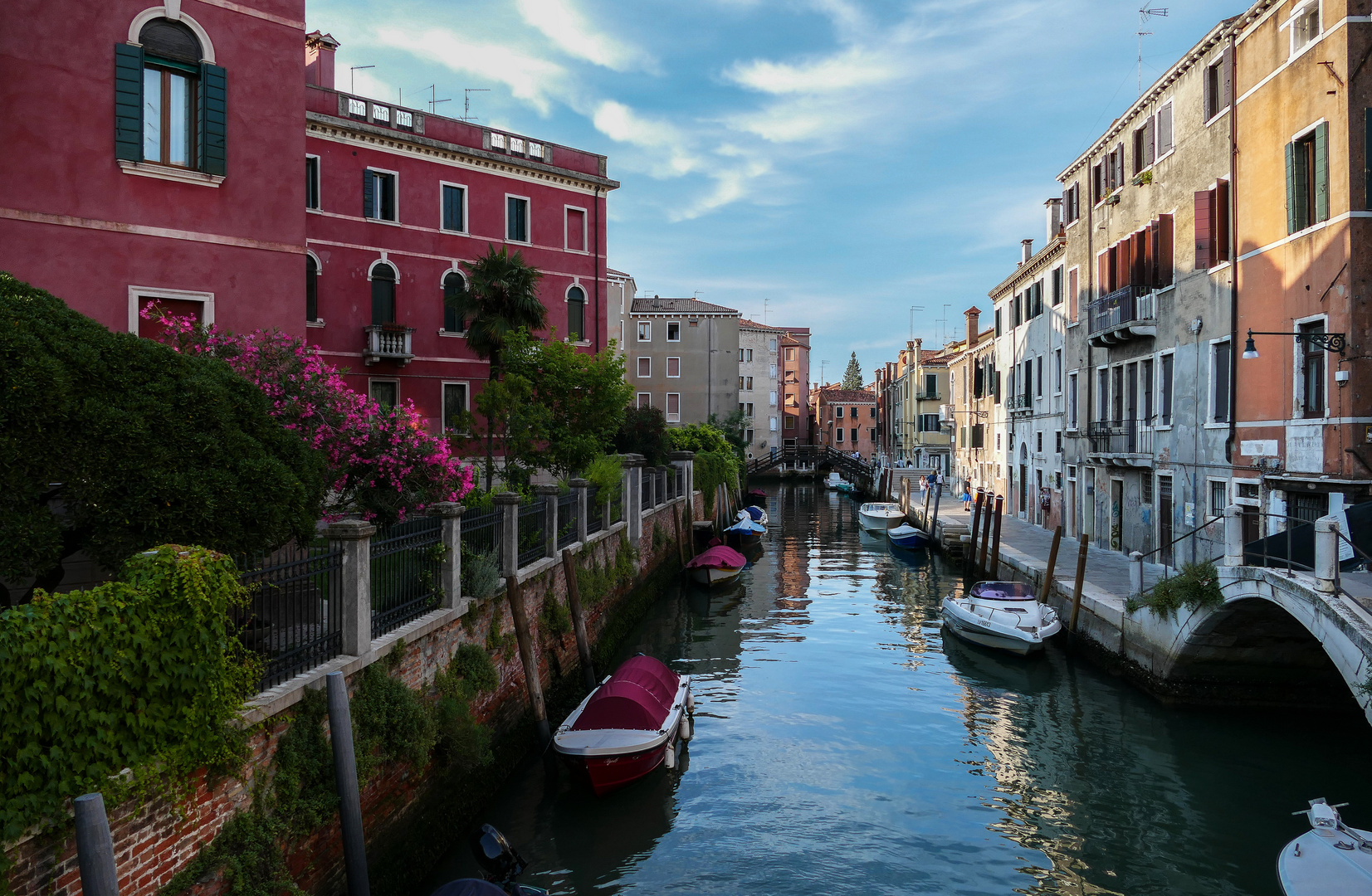 Venedigs schönen Wasserstraßen