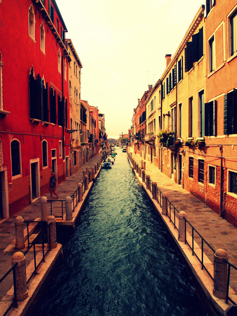 Venedig´s Wasserstraßen im Oktober