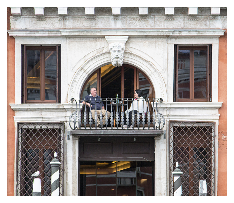 Venedigurlaub auf Balkonien am Canal Grande