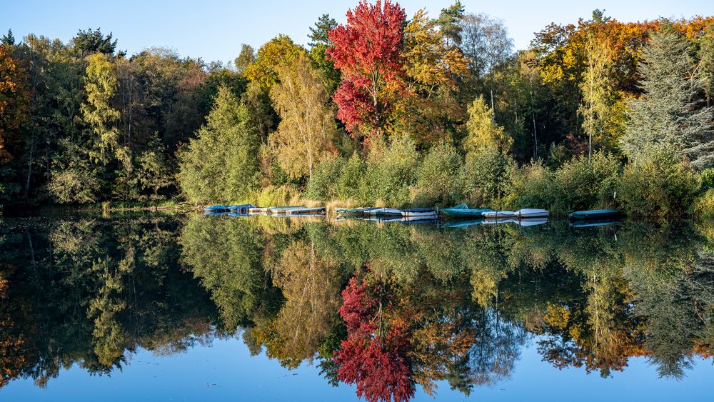 Venekotensee, heute am Nachmittag 